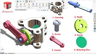 ✅Butterfly Valve Design and Assembly in Solidworks | Solidworks Assembly