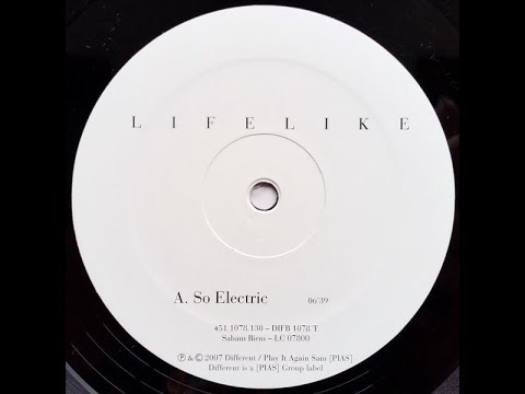 Lifelike - So Electric - YouTube