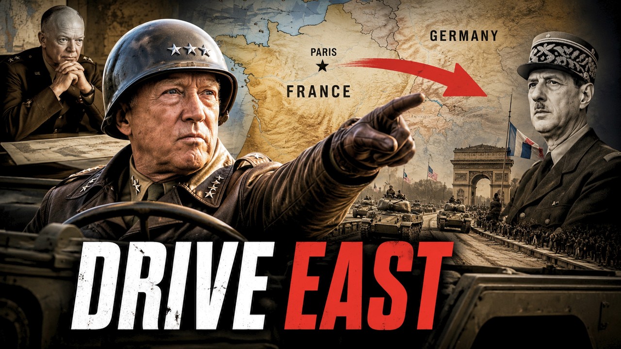 Why Eisenhower Used Patton to Silence France’s Rivals Without a Single Gun Fired