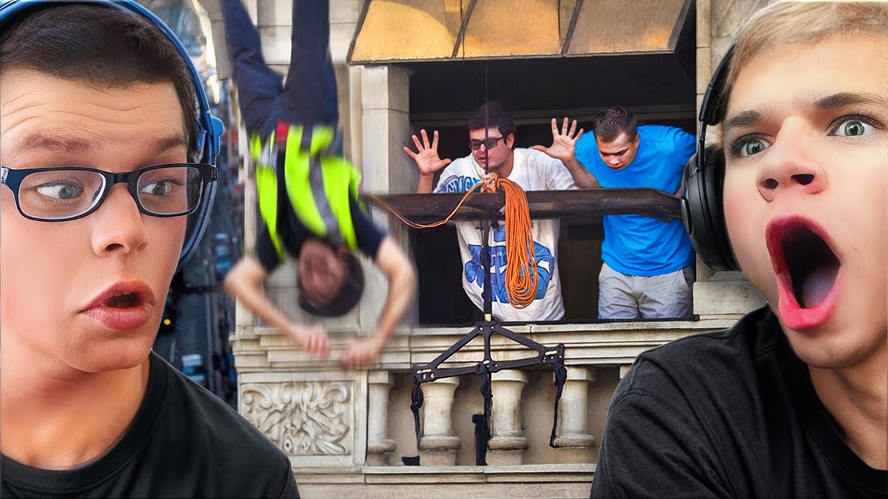 Jynxzi & Sketch React to Window Washer Prank