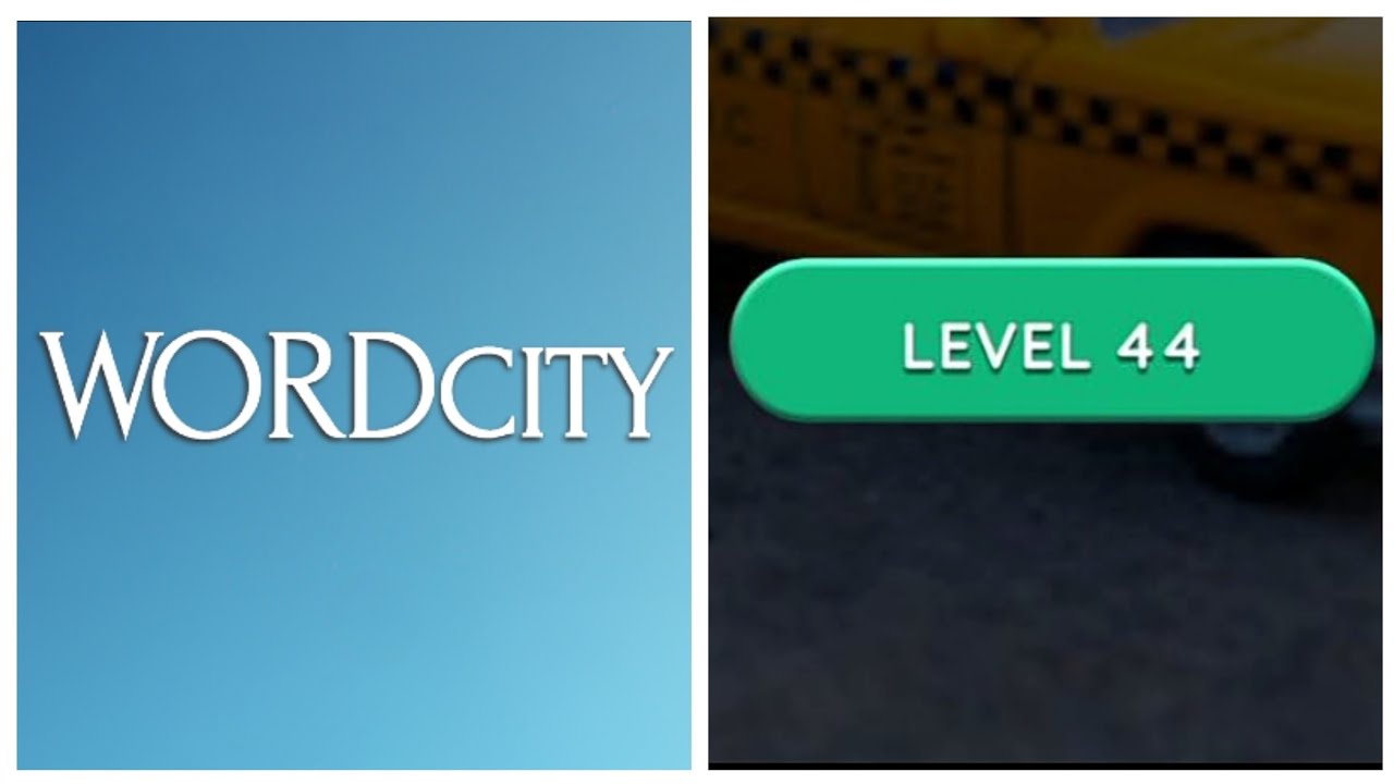 Word City - 44 Level Answers