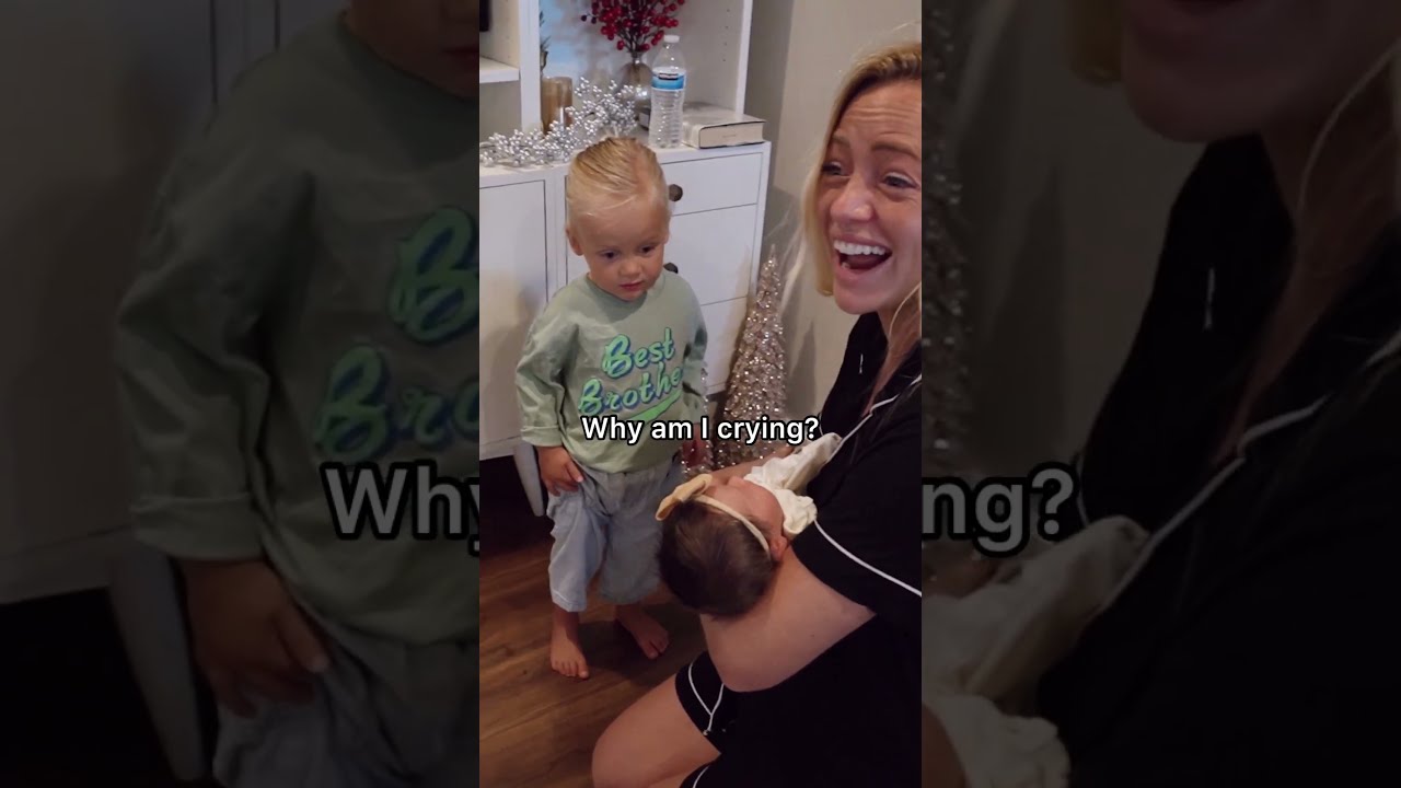 Our Toddler Meeting His Baby Sister For The First Time Shorts