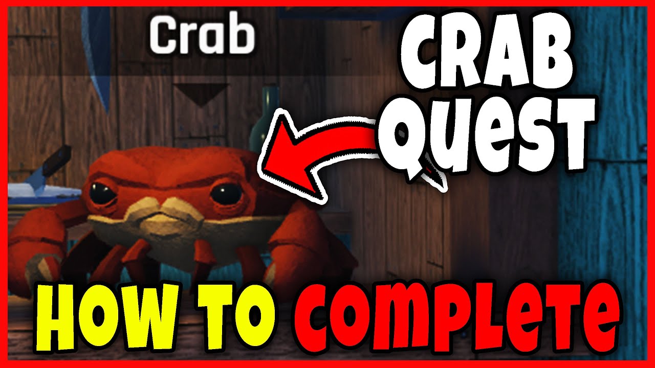 How to GET CRAB SCROLL & COMPLETE CRAB QUEST in ABYSS - FULL GUIDE to FIND SCROLL for CRAB Roblox