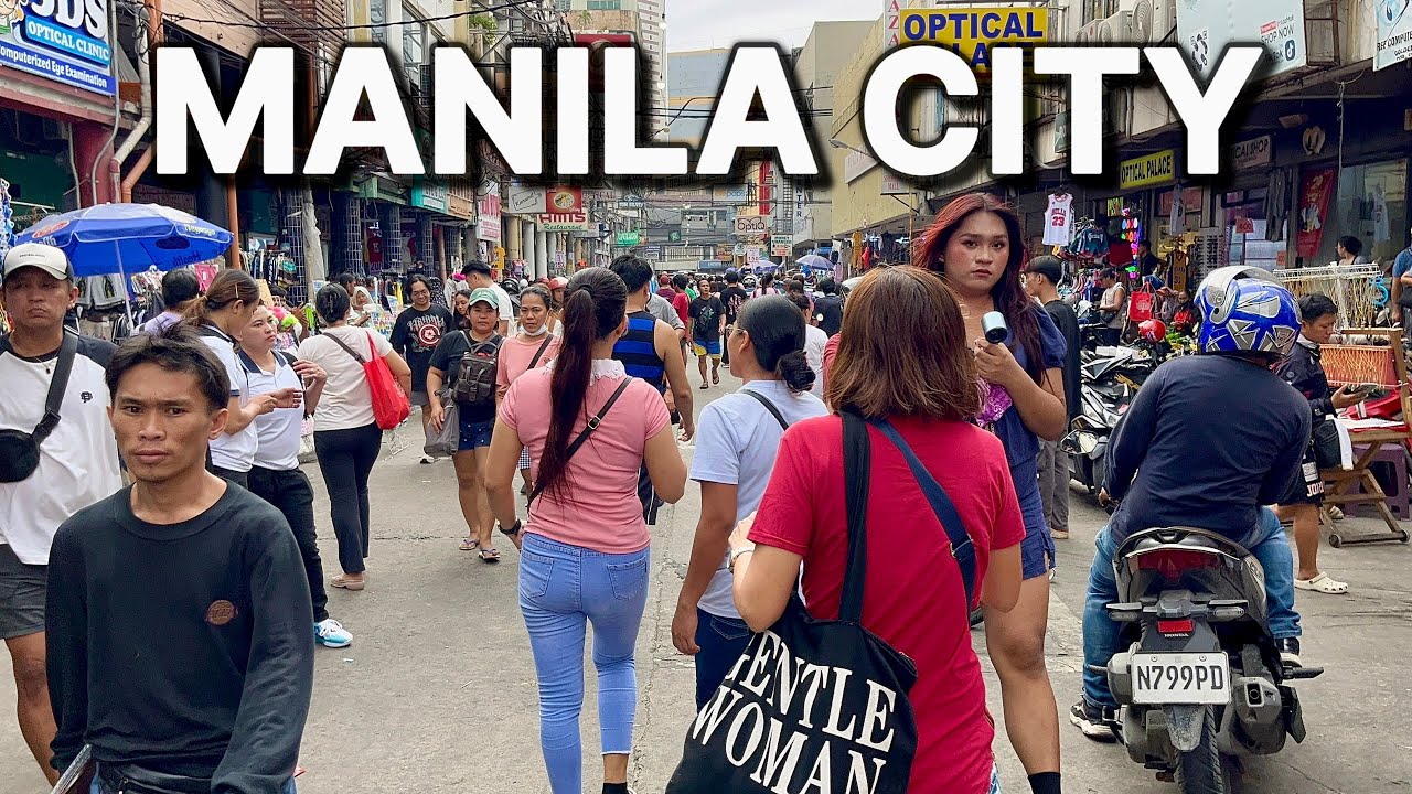 ULTIMATE MANILA, PHILIPPINES WALKING TOUR! 🇵🇭 Manila City’s CHAOTIC STREETS to HISTORIC SPOTS!
