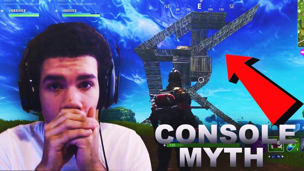 the myth on console omg insane clips funny moments and fails fortnite battle royal gun glitches - the myth fortnite