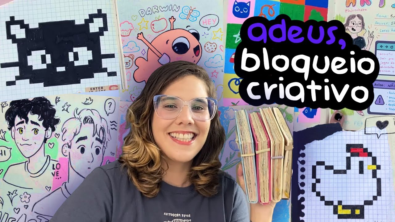 ★ 7 Ideias de Desenho ★ para preencher seu SKETCHBOOK!