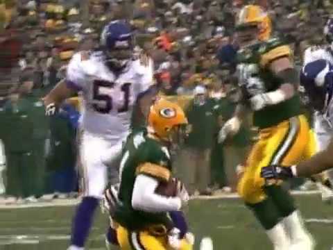 2004 Vikings @ Packers NFC Wild Card Highlights