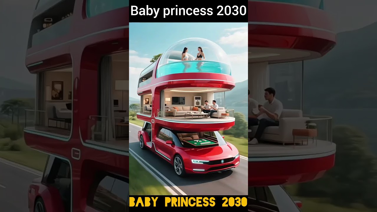 Smart Home on Wheels🚗🏠 | AI Future Vision"