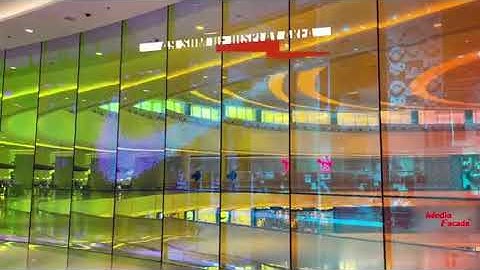 Duabi Mall project with nanoflex screen