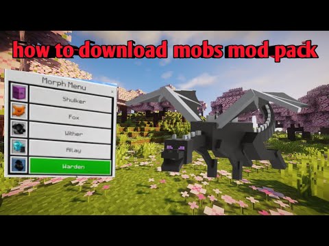 Morph Mod For Minecraft Pe - YouTube
