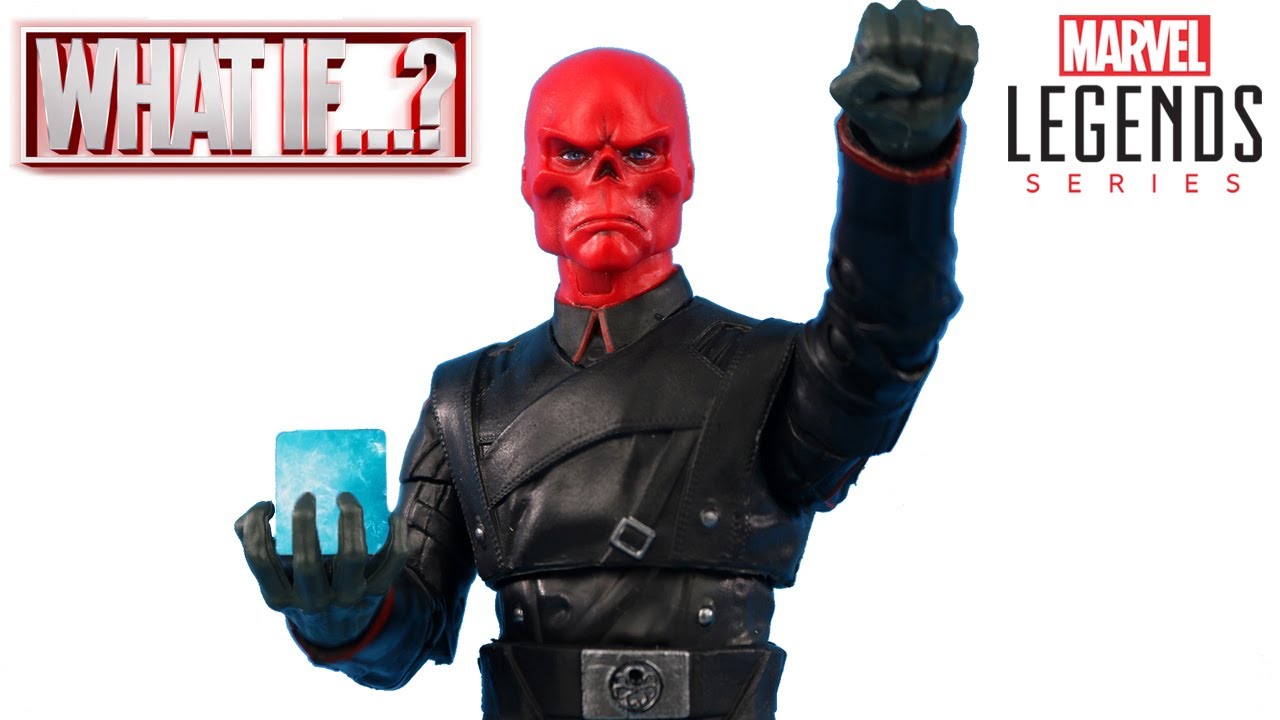 Marvel Legends CAVEIRA VERMELHA série What IF Action Figure Review Hasbro YouTube