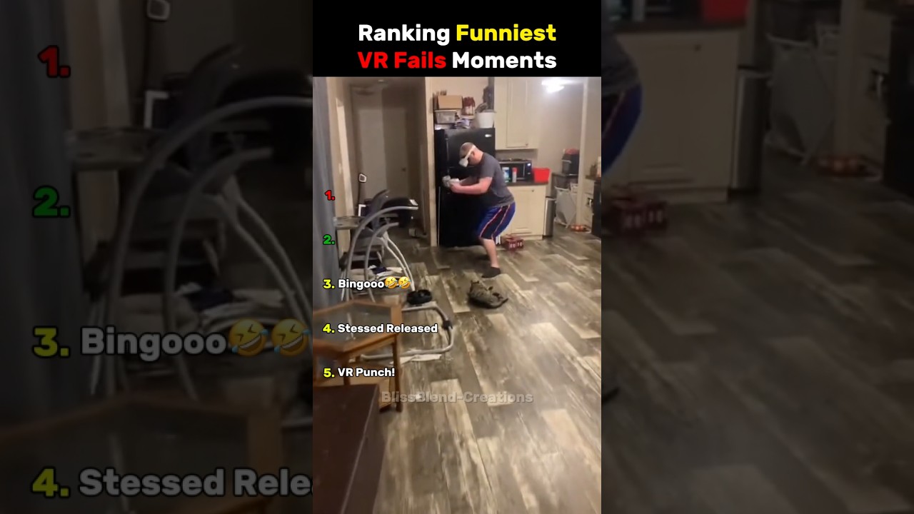 Ranking Funniest VR Fails Moments 