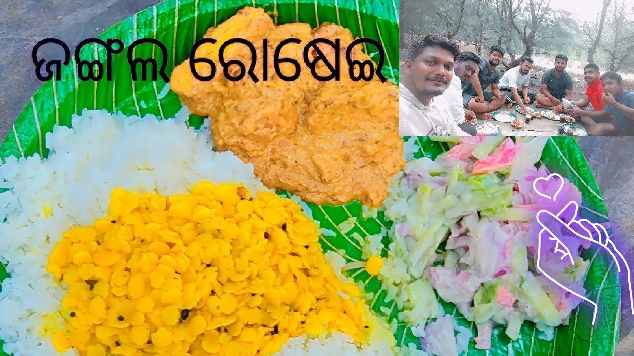 Forest Cooking With Friends||ଜଙ୍ଗଲ ରୋଷେଇ||Vlog||gentle_vlogs