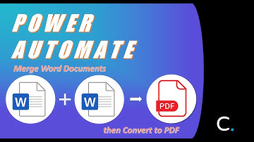 How to Create a PDF with Merged Word DOCX Documents in Power Automate