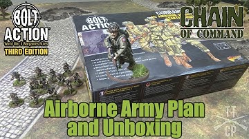 Tabletop CP: New Airborne Army!  Plan and Unbox