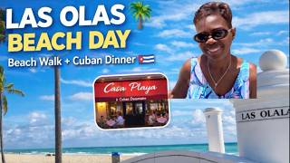 24 Hours in Fort Lauderdale | Exploring Las Olas Beach & Cuban Dinner !
