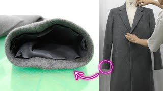 How to sew Coat Sleeves | Tips for Beginners