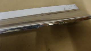 OEM 1976 CADILLAC SEDAN DEVILLE LEFT REAR DOOR LOWER ROCKER MOLDING TRIM