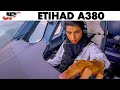 Shaima pilote la380 detihad  abou dhabi