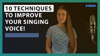 In this quick lesson, vocal coach camille van niekerk will give you 10
techniques to improve your singing voice. let's waste no time and get
right into it. t...