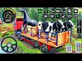 Cargo Animal Truck Driving Simulator - Real Farm Zoo Transporter Truck Driver - Android GamePlay