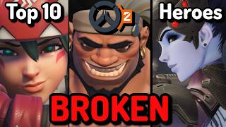 Top 10 Broken Characters In Overwatch History