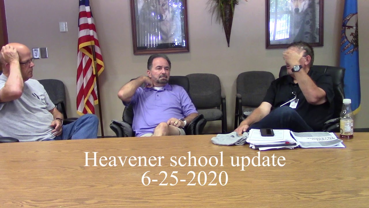 Heavener School weekly update 6252020 YouTube