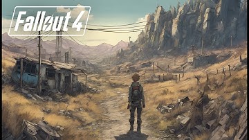 Wandering The Foothills, Pt  2 - Fallout 4 | Post Apocalyptic Ambient Music 1 Hour