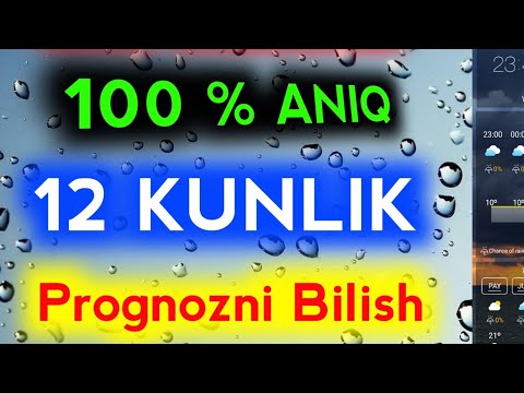 ОБ-ХАВО 10 КУНЛИК МА'ЛУМОТ. || Ob-Havo 10 Kunlik Ma'lumot...🇺🇿