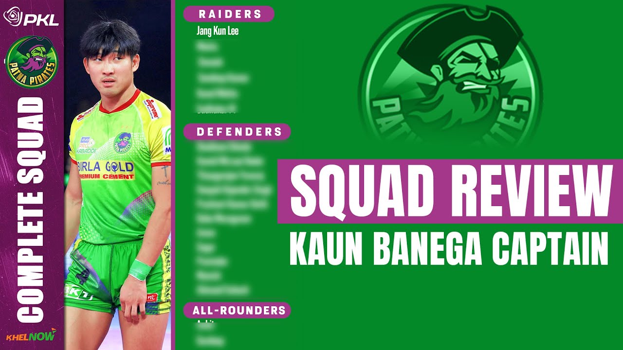Patna Pirates Squad Analysis For PKL 11 | Kaun Banega Captain, Jang Kun