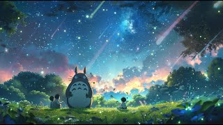 Best Relaxing Piano Studio Ghibli  🌲 Dream in Totoro’s World🍦 for study, working, relax