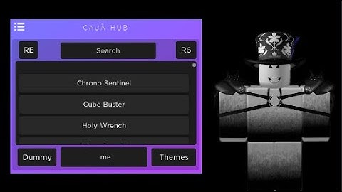 Roblox CAUÃ Hub Script Showcase