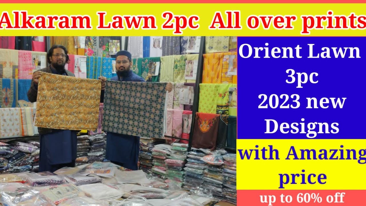 orient lawn collection 2022 | Al Karam sale 2022 alkaram all over new design  available @BrandsTrend
