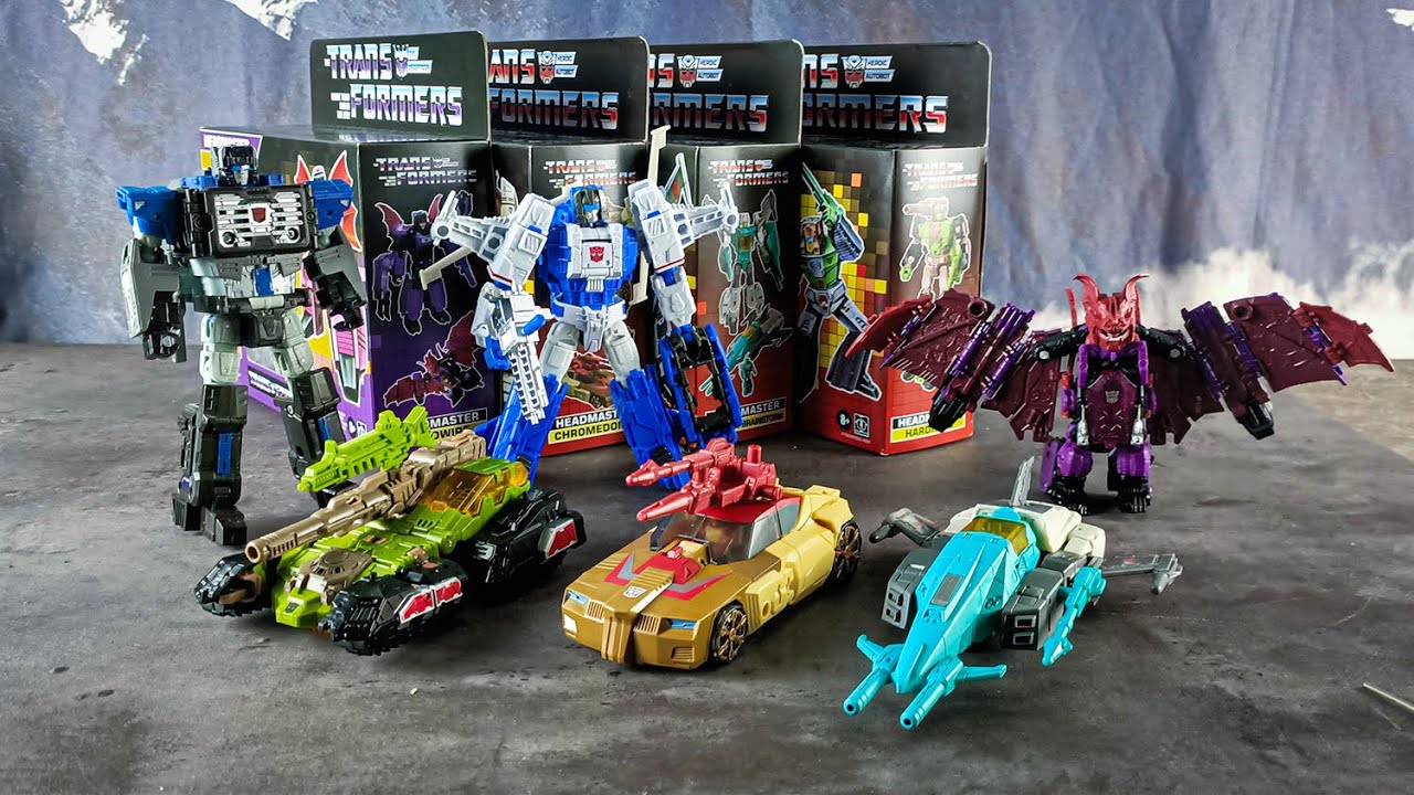 Transformers 2020 Republish Titan return The Headmasters review.頭領戰士系列