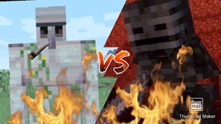 5 Iron Em Vs 50 Wither Skeleton.