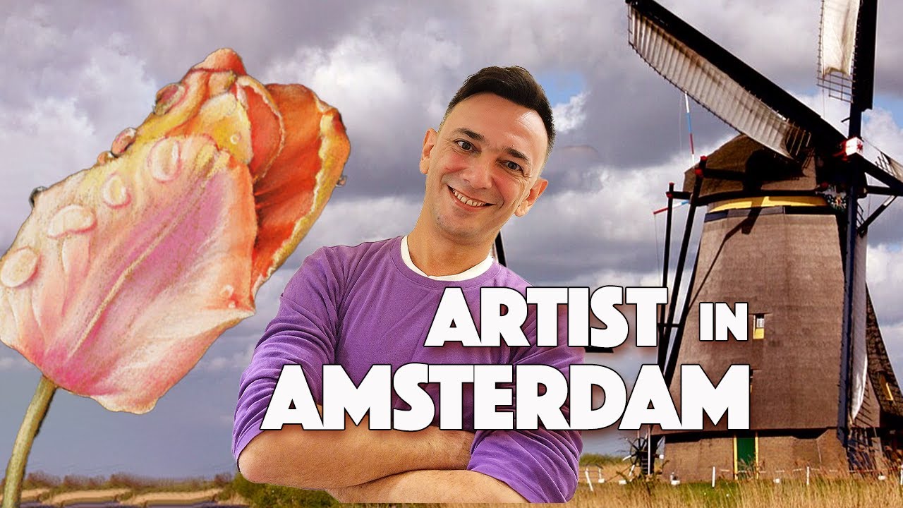 🎨 A Week in Life of an Artist in Amsterdam, Netherlands! 🇳🇱