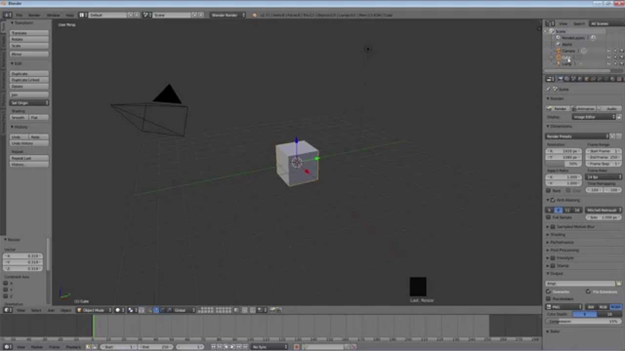 Akkumulering Selskabelig Autonom Blender Absolute Beginner Tutorial: Episode 1 - YouTube