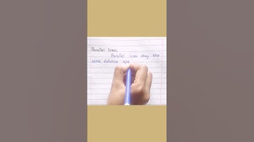 Parallel lines #shorts