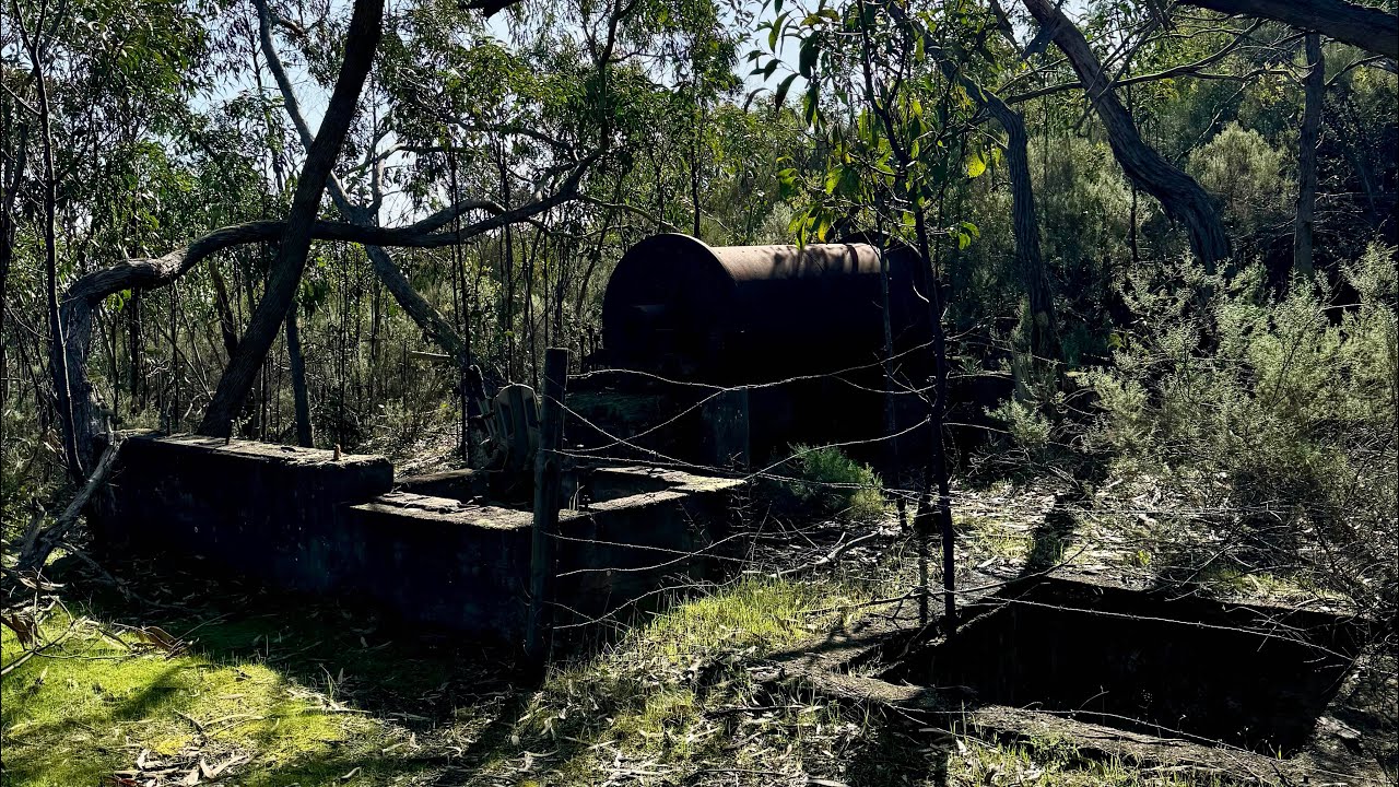 Exploring Old Abandoned Mine , Adelaide Hills