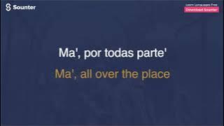 Rauw Alejandro & J Balvin - De Cora ᐸ3 (Lyrics English & Spanish\Letra\Translated Subtitles)