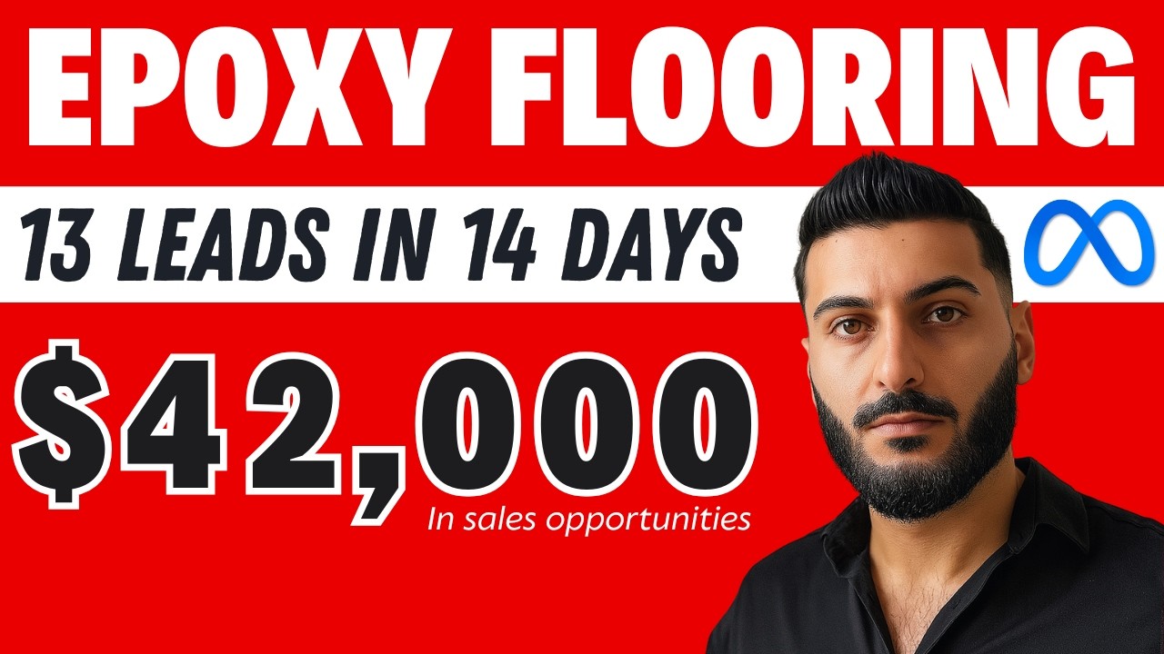 Facebook Ads for Epoxy Flooring | $42K in Sales Opportunities in 14 Days | Epoxy Flooring Leads