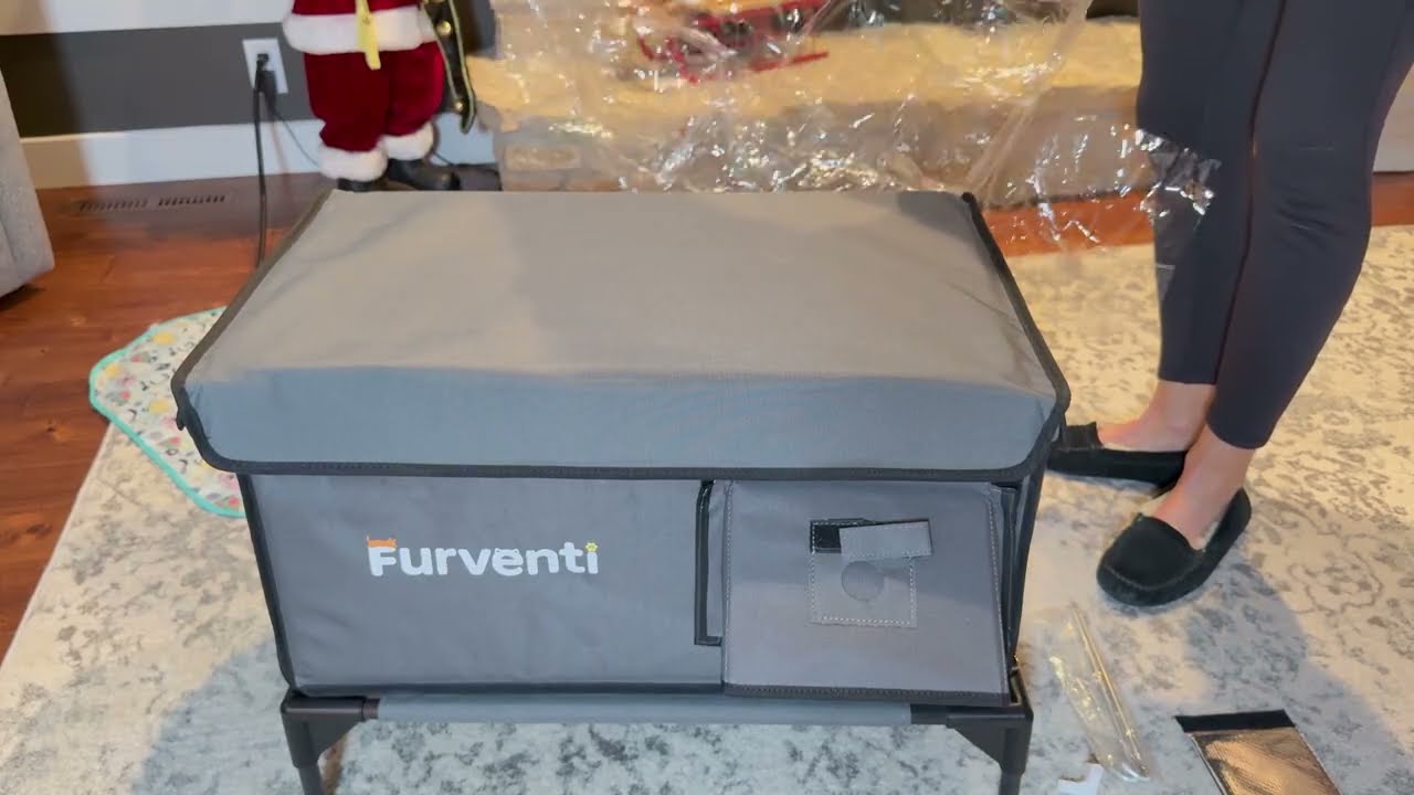 Heated Outdoor Cat House Review 🐾❄️ | Insulated Winter Shelter