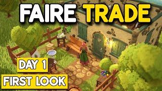 You Can Make The BEST Fantasy Shop In This Game! (Faire Trade) screenshot 3