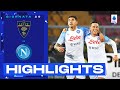 Lecce-Napoli 1-2 | I Partenopei riprendono la corsa: Gol e Highlights | Serie A TIM 2022/23