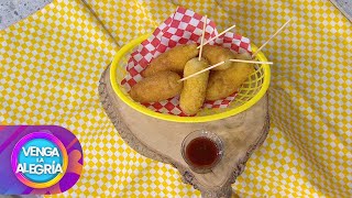 Aprende A Preparar Deliciosas Banderillas De Salchicha Criujientes Venga La Alegría