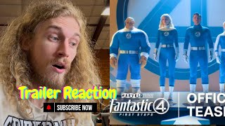 Fantastic 4: First Steps teaser REACTION // Marvel Studios // Pedro Pascal