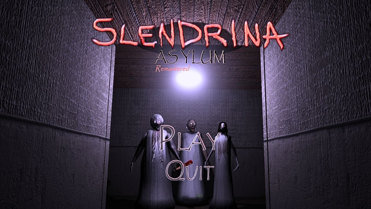 Slendrina Asylum Remastered With Granny - Full Gameplay