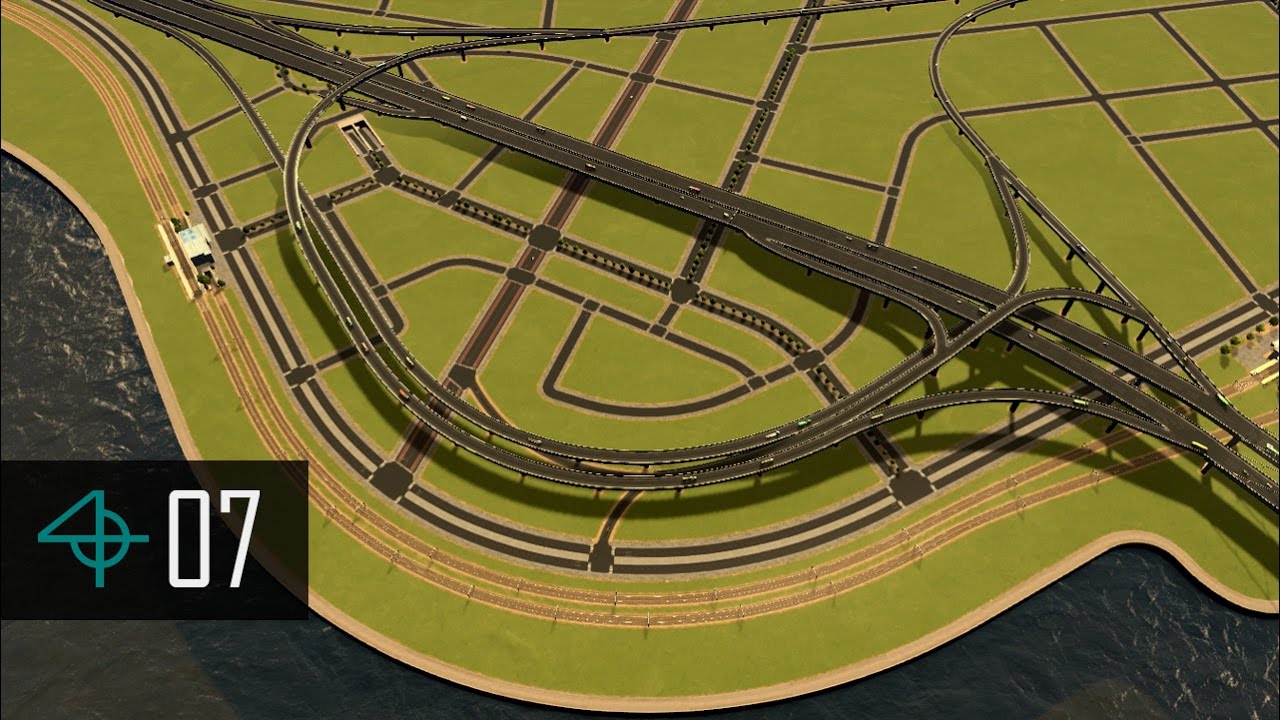 cities skylines road layout