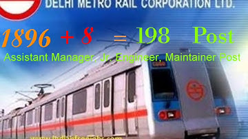 dmrc recruitment 1984 post & previous year paper or cut off