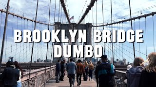 Walking Across the Brooklyn Bridge to DUMBO | NYC Travel Vlog